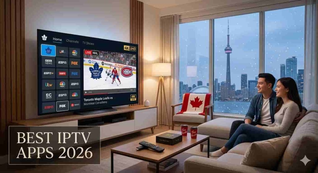 best IPTV apps 2026 player interface.