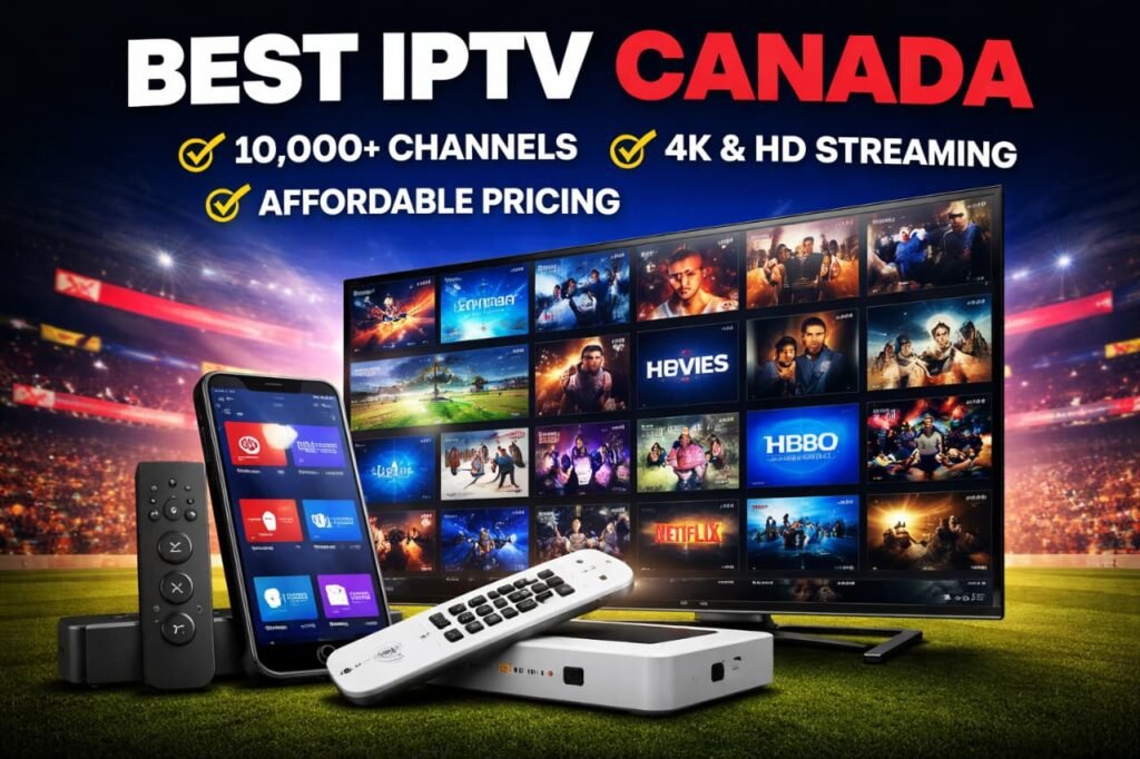 iptv canada 4k channels subscription